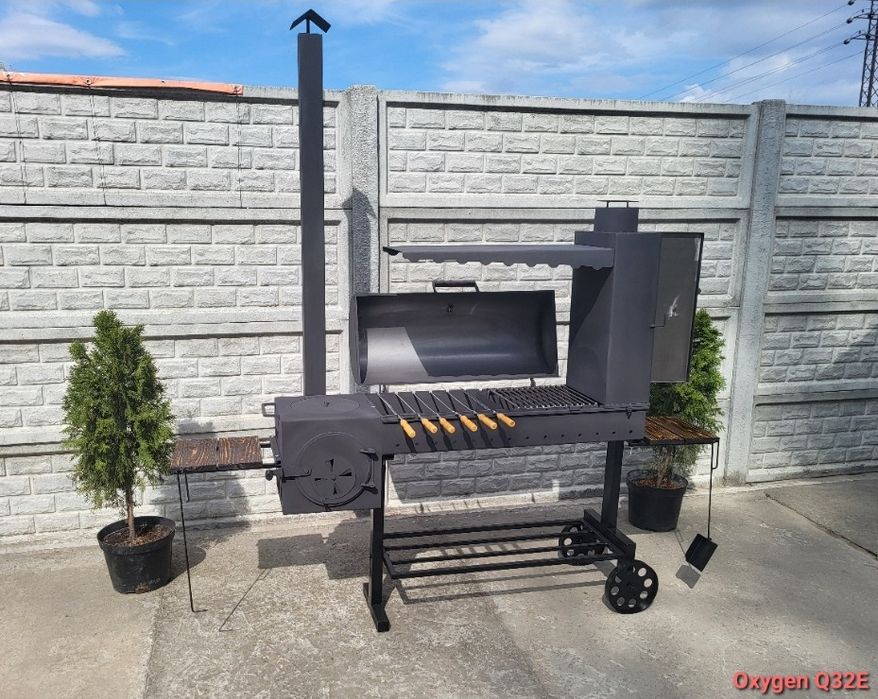 4мм + Усилення = 100% НЕ ПОВЕДЕ! Мангал Коптильня Барбекю Смокер Гриль