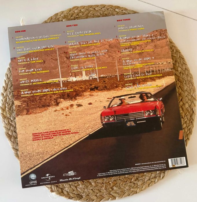 Fear And Loathing In Las Vegas (Music From The Motion Picture) 2LP