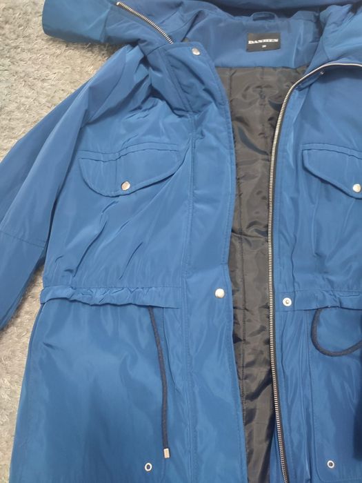 Kurtka wiosenna niebieska