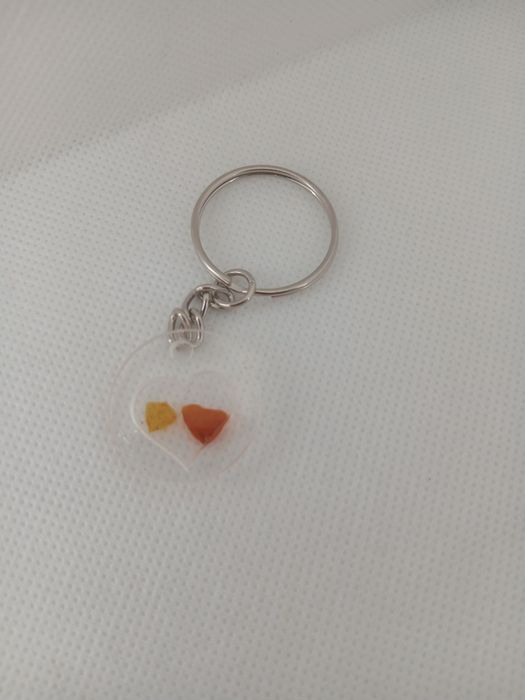 Brelok z serduszkiem żeton do wózka sklepowego