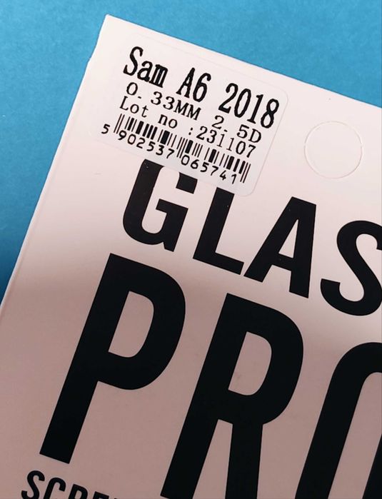 Szkło hartowane Samsung A6 2018 premium tempered 9H