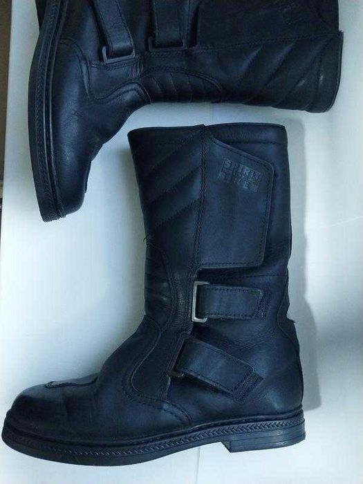 Чоботи байкерські kachemann німеччина 36р., шкіряні, чорні мото