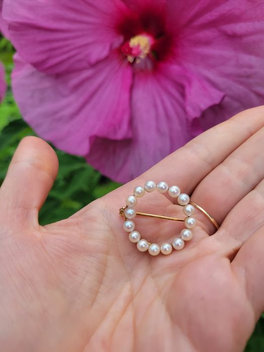 Брошь серебро ажурная