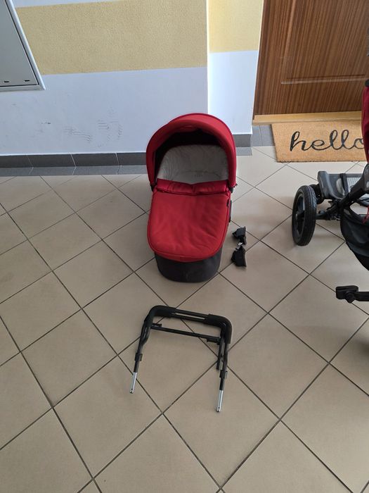 Wózek Baby Jogger City elite full komplet Czerwony