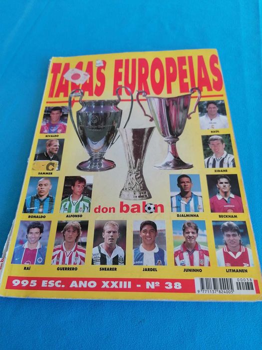 Revista Don Balon especial taças europeias 97/98