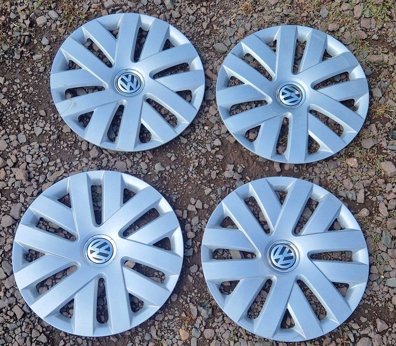 Kołpaki oryginalne Volkswagen 6R0.601.147C 15" Kpl.