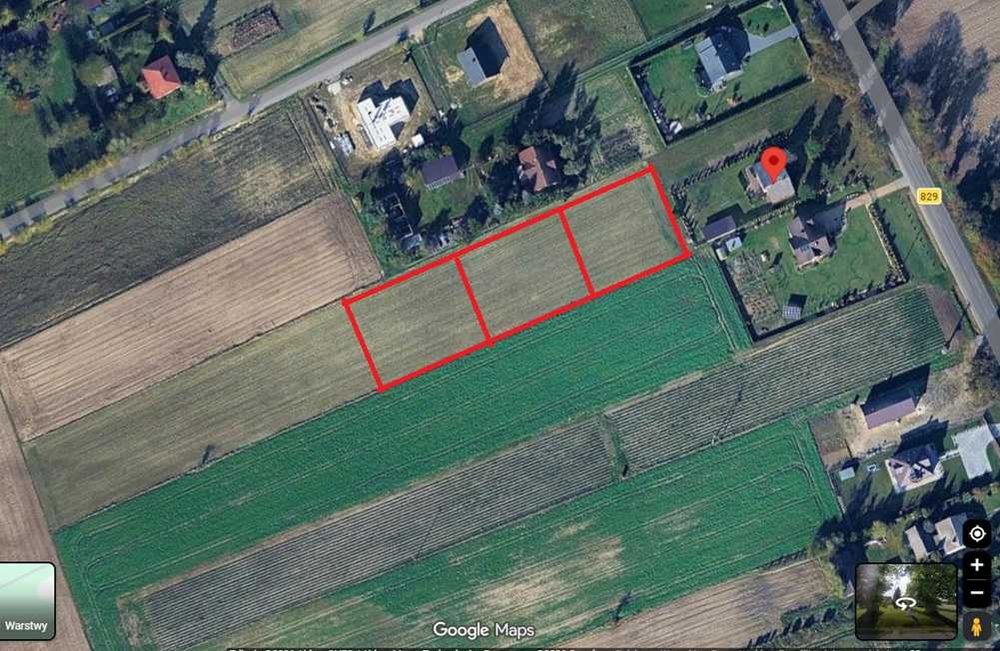 Działka budowlana uzbrojona 0,1 ha. Jawidz, Aleja lipowa. - Widok 2