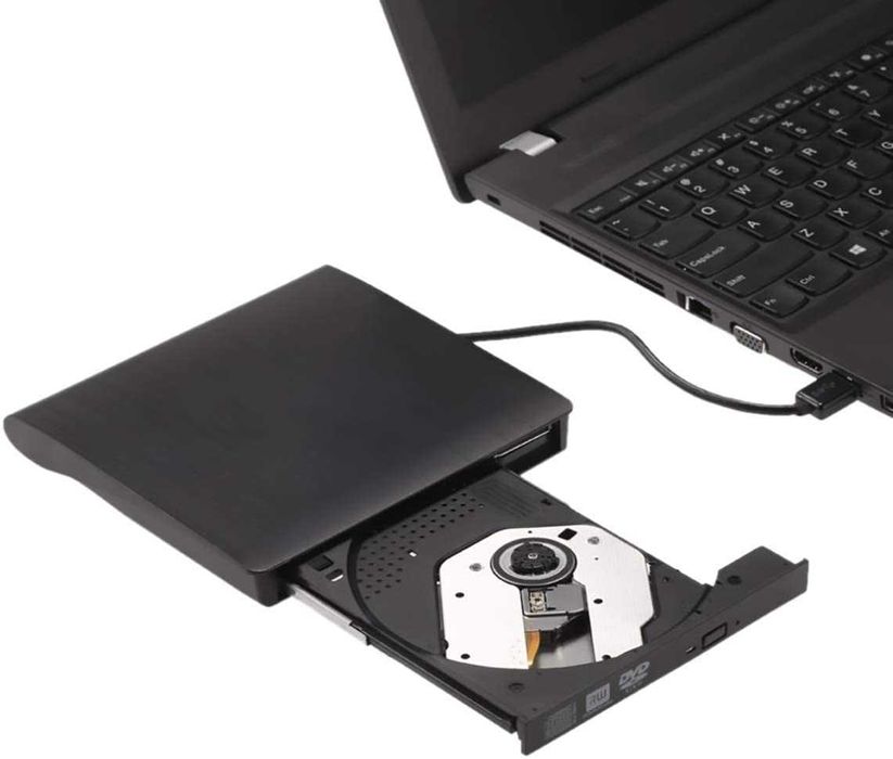 NAPĘD CD-R/DVD-ROM/RW Nagrywarka Zewnętrzny USB USB 2.0 USB 3.0