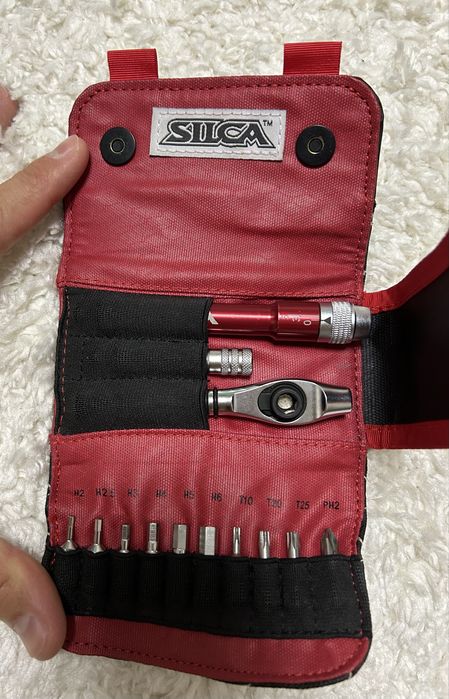 Набір ключів Silca T-Ratchet + TI-Torque Kit