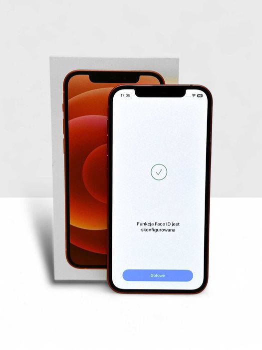 iPhone 12 64GB Product Red - BDB, BATERIA 100%, GWARANCJA, FVAT!