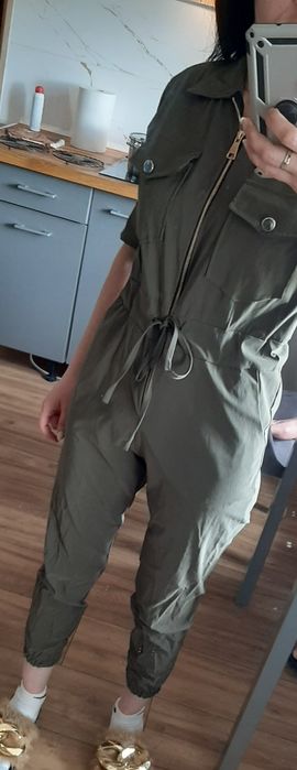 Kombinezon nowy damski khaki r L-M