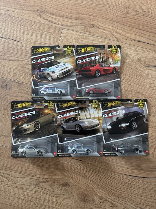 Hot Wheels Premium Modern Classics - set
