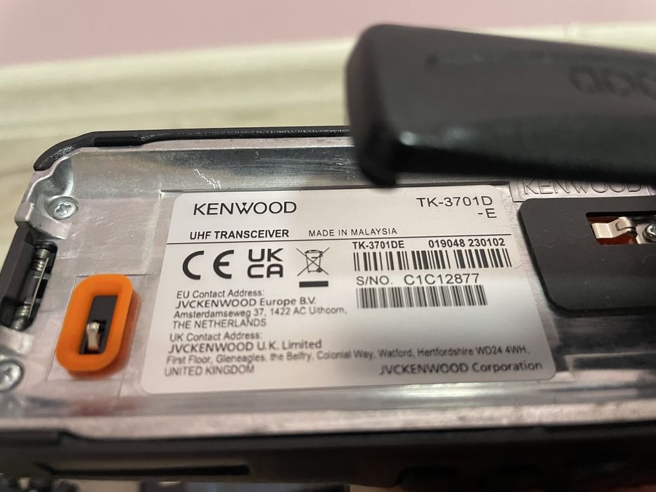Рации kenwood tk-3701d за 2 штуки