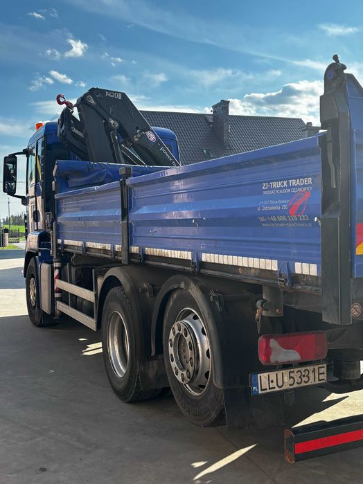 MAN TGS 26.360 Wywrotka//3-S + HDS HMF 1420//E5