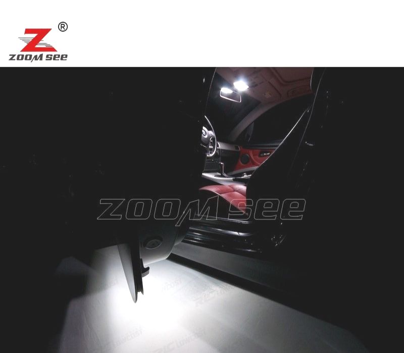 KIT COMPLETO DE 19 LÂMPADAS LED INTERIOR BMW SERIE 3 E93 320I 325I 330D 330I 335I M3 06-13