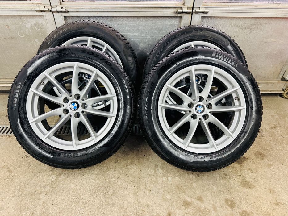 Koła felgi 18 5x112 BMW X3 X4 G01 G02 opony zimowe 225  60 18