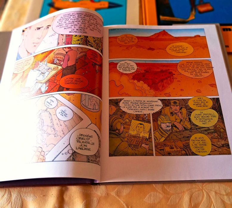 Livros BD - Moebius - Garage Hérmetique - Major Fatal 1 e 2 (francês)