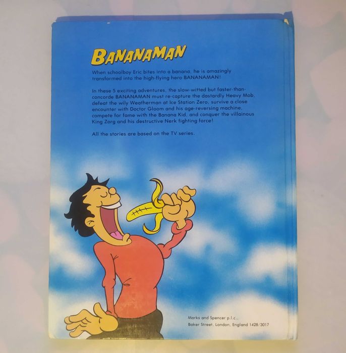 Книга Bananaman 1984 Язык Английский . Комикс