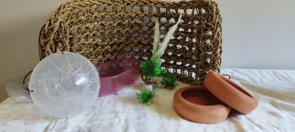 Lote / Acessórios Individuais para Roedores/Répteis – Urgente (Bom Preço!)