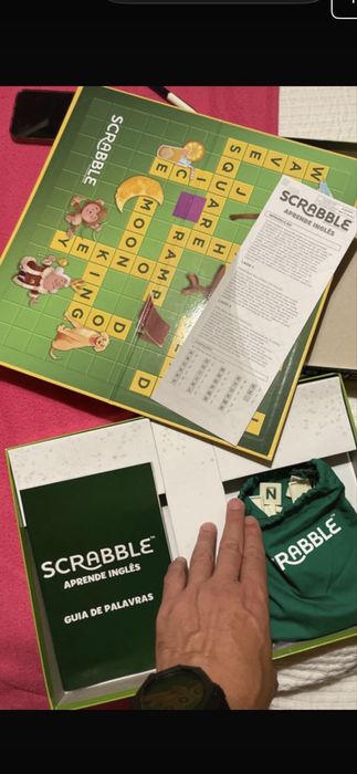 Jogo Scrabble Aprende Ingles
