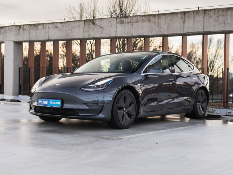 Tesla Model 3 Long Range 4WD 78kWh, SoH 84%, Serwis ASO, Automat, VAT 23%, Skóra,