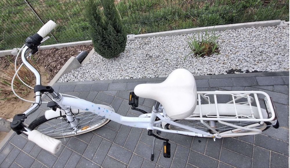 Rower romet bialy