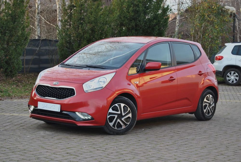 Kia Venga GWARANCJA, LIFT, 2018r, 1.4 Benzyna, Niski przebieg, Pół skóra, Navi !