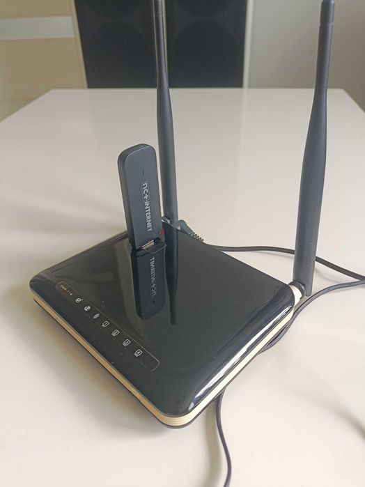 Router D-Link DWR-116 plus modem