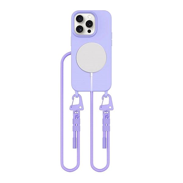 Tech-Protect Magnecklace Magsafe Iphone 15 Pro Lavender