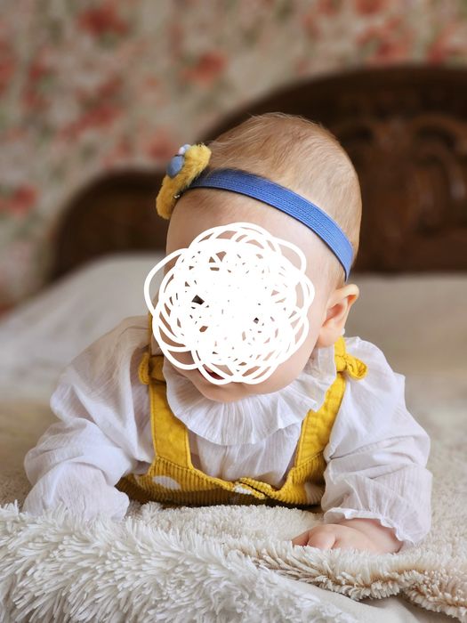 Комплект 6-9 місяців дівчинка святковий сарафан блуза колготи пінеткиі