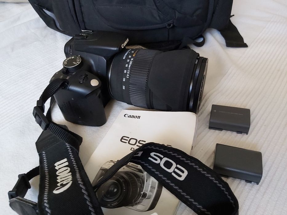 Canon 350D + Sigma 18-200