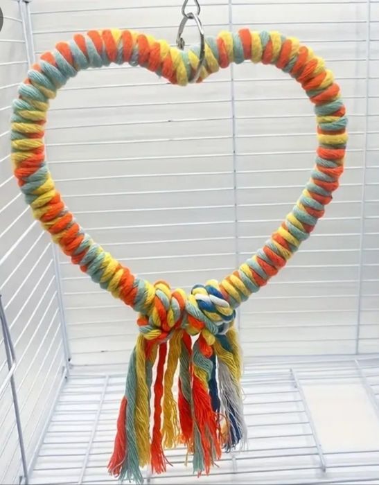 Іграшка гойдалка для папуг