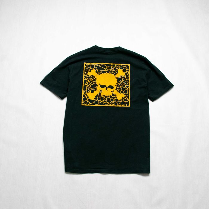 Vintage Oakley golden skull t-shirt L czaszka
