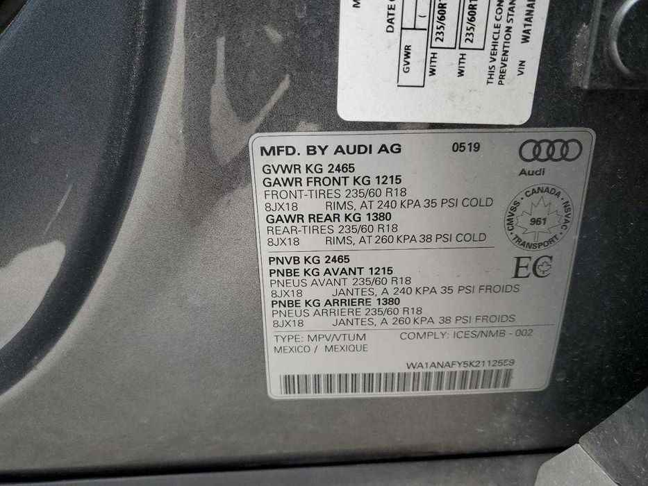 Audi Q5 2019 PREMIUM