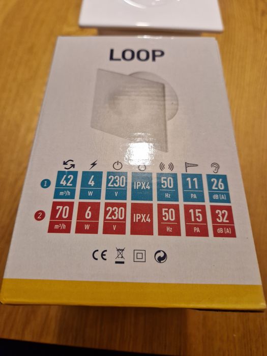 Awenta LOOP WL100H wentylator