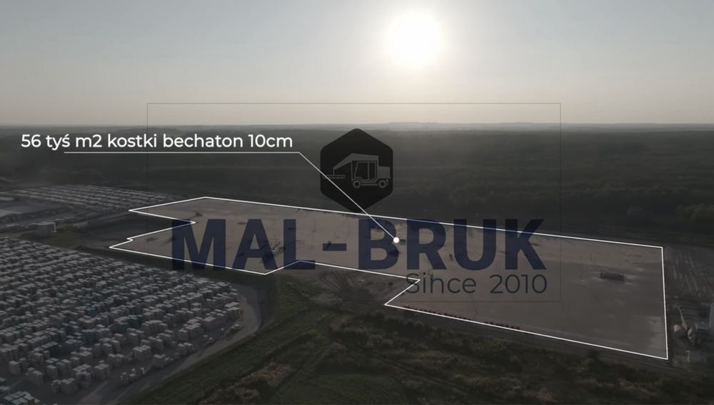 Maszynowe Układanie Kostki Brukowej / System 3D / Cala Polska