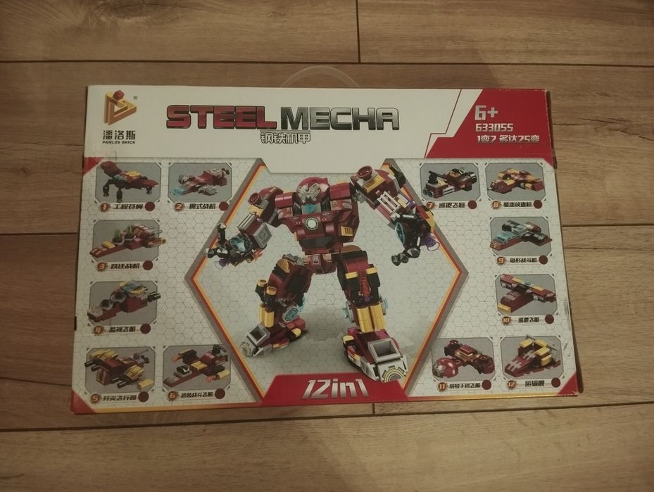 Klocki plastikowe 12in1