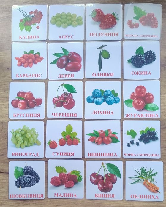 Картки Домана бокс, картки Домана набір, картки Домана