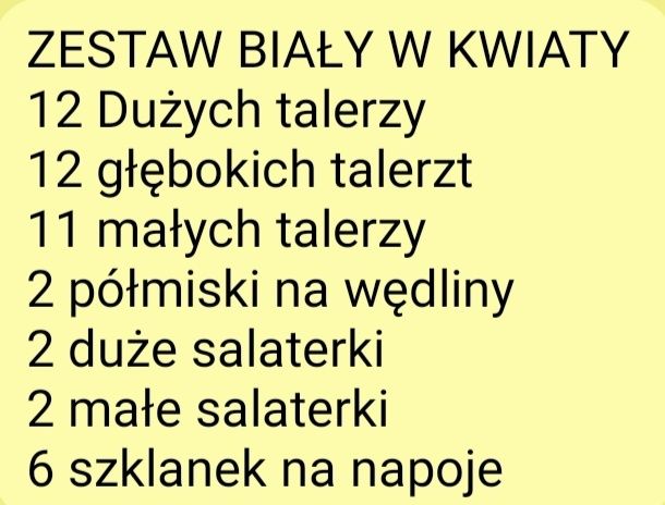 Arcopal zestaw obiadowy 47 elementów