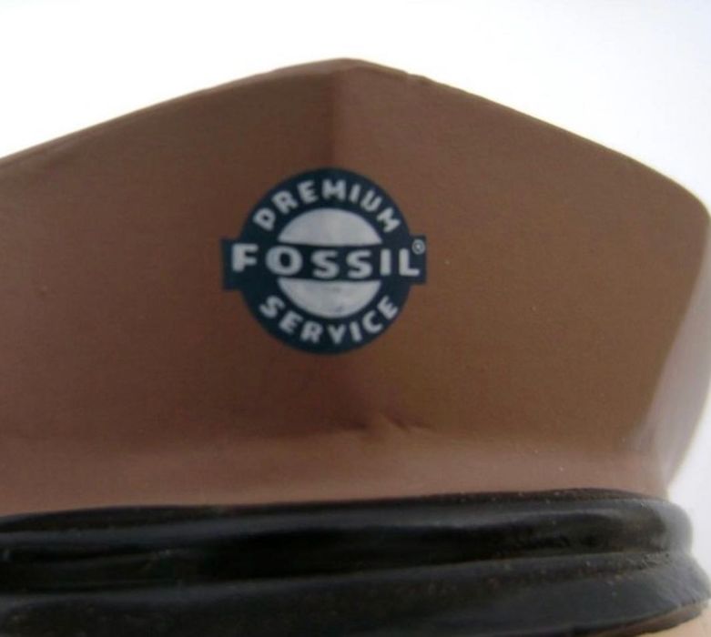 Raro mealheiro da marca de relógios Fossil