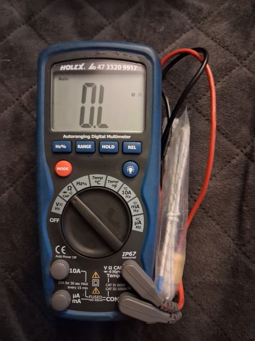 Multimetr Holex seria 9917