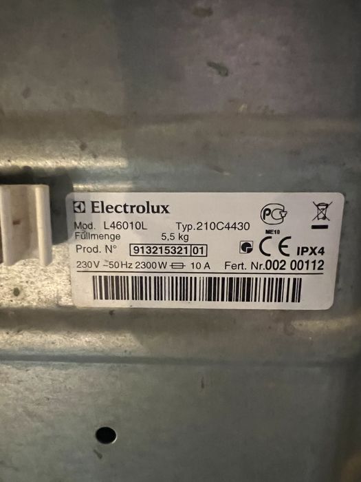 Пральна машина AEG L46010L