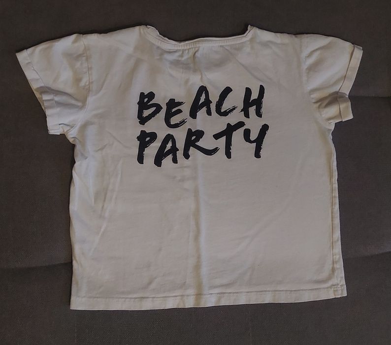 Trzy koszulki dla dziewczynki, rozmiar 134