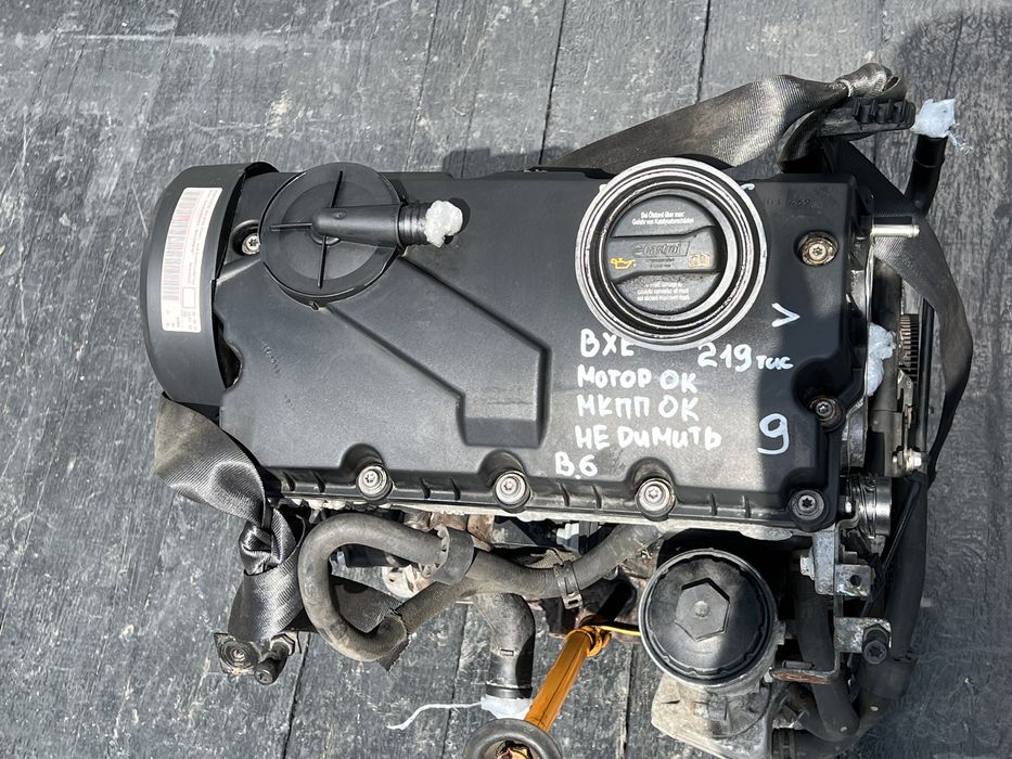 мотор 1.9 tdi passat B6 skoda A5 golf 5 touran двигатель BXE BKC
