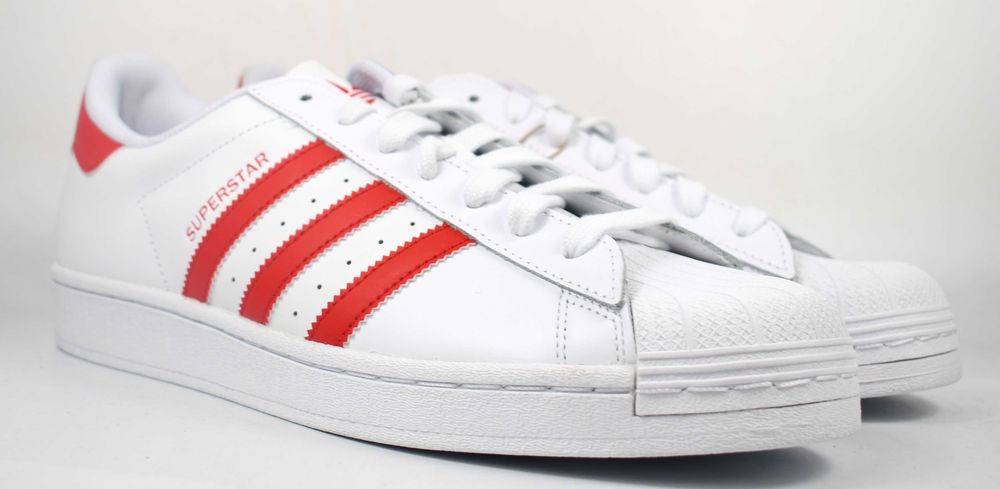 adidas Superstar Cloud White Better Scarlet IG9367 roz. 46