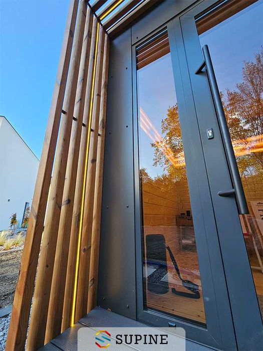Sauna ogrodowa Nils 450 cm x 270 cm