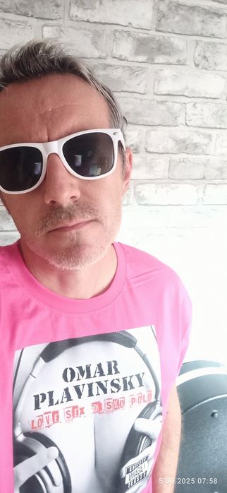 Koszulka Omar Plavinsky Love Sex Disko Polo