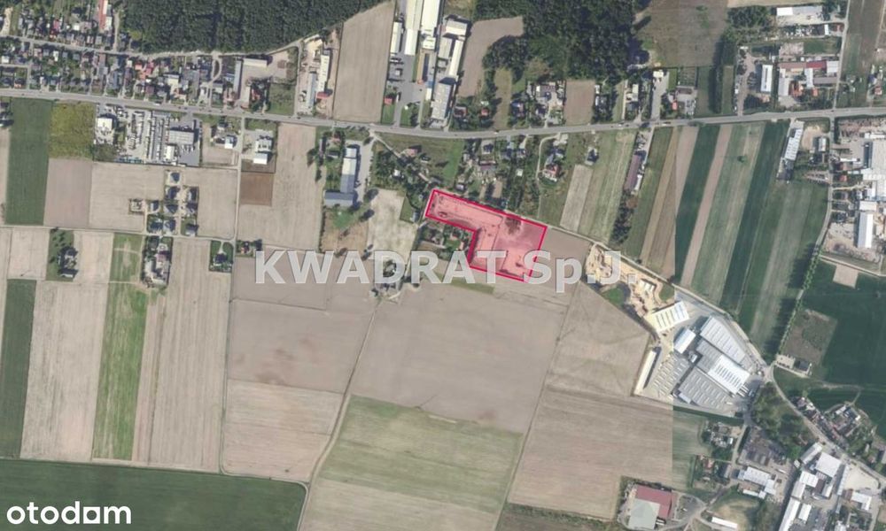 Działka inwestycyjna pow. 2,0212ha - Chojęcin