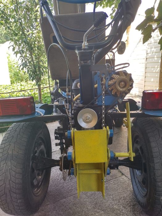 Міні-трактор саморобний