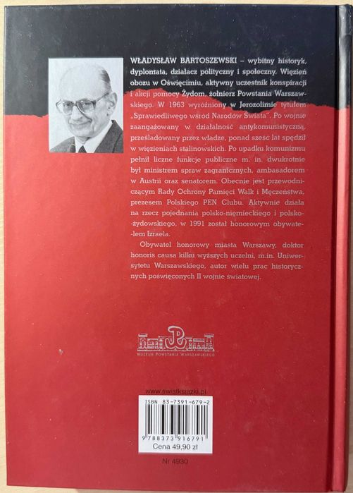 Dni walczącej stolicy - Władysław Bartoszewski